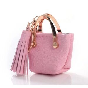 NIB Mini Keyring / Key Charm Coin Purse Keychain Pendant with Tassel